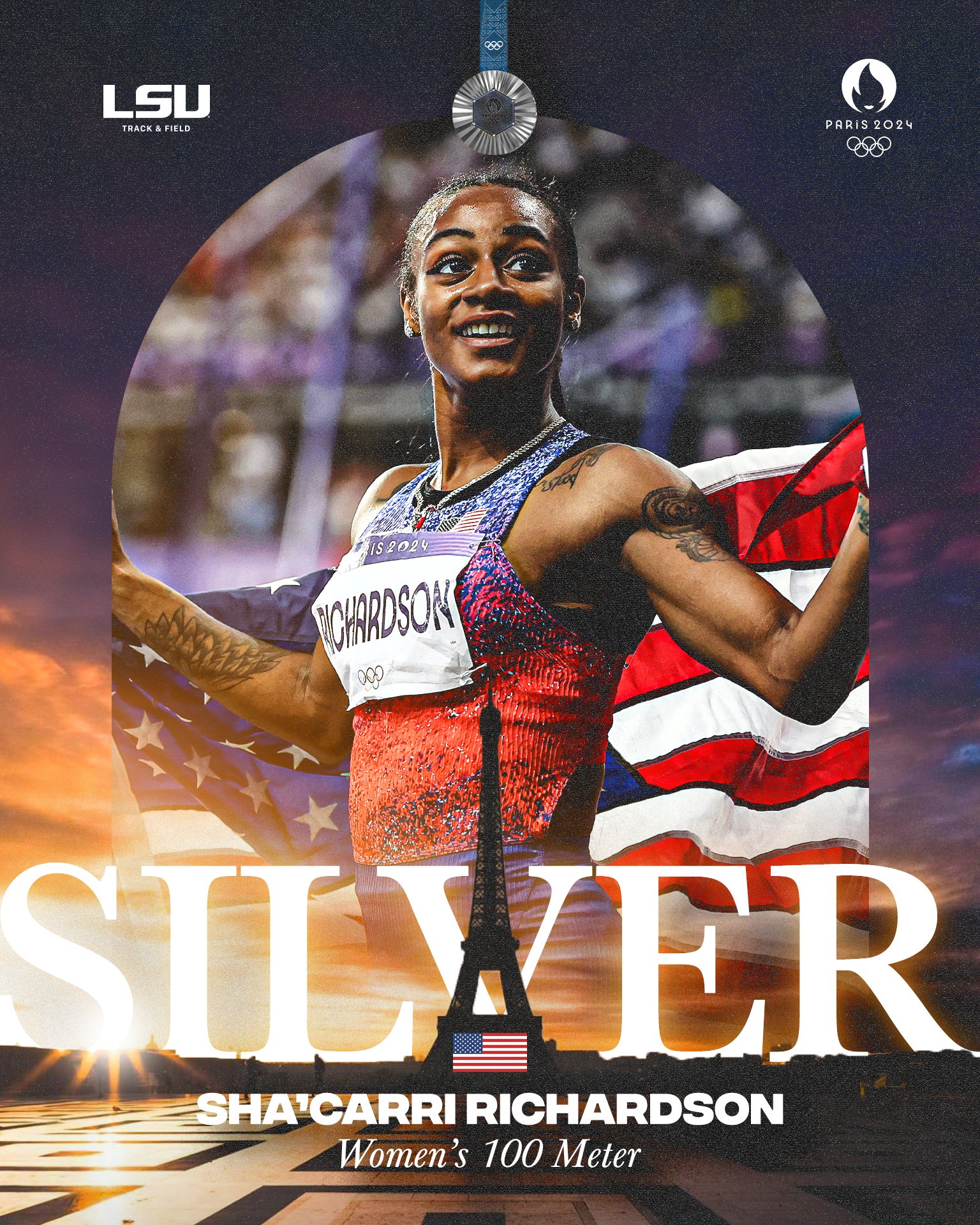 sha'carri richardson poster 0030