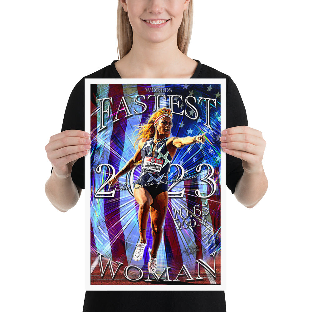 sha'carri richardson poster 0038