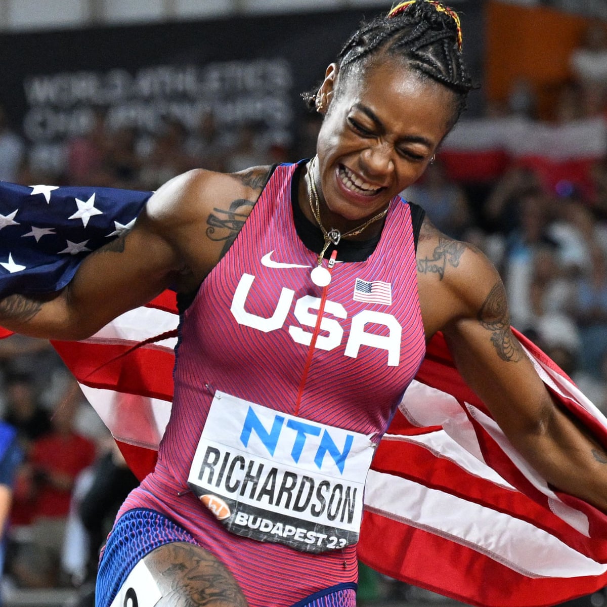 Sha'Carri Richardson running