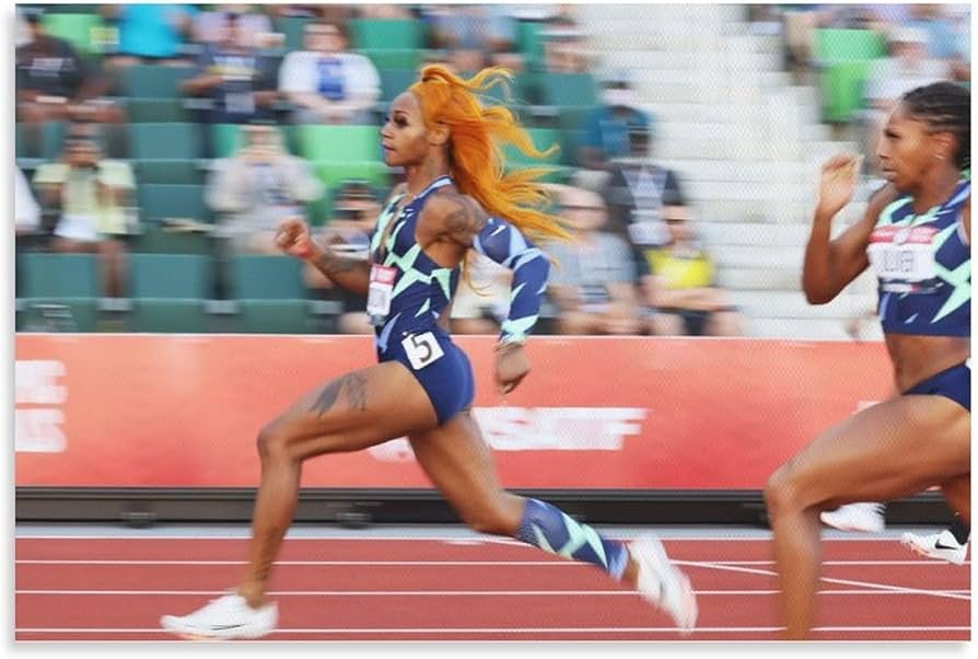 Sha'Carri Richardson training
