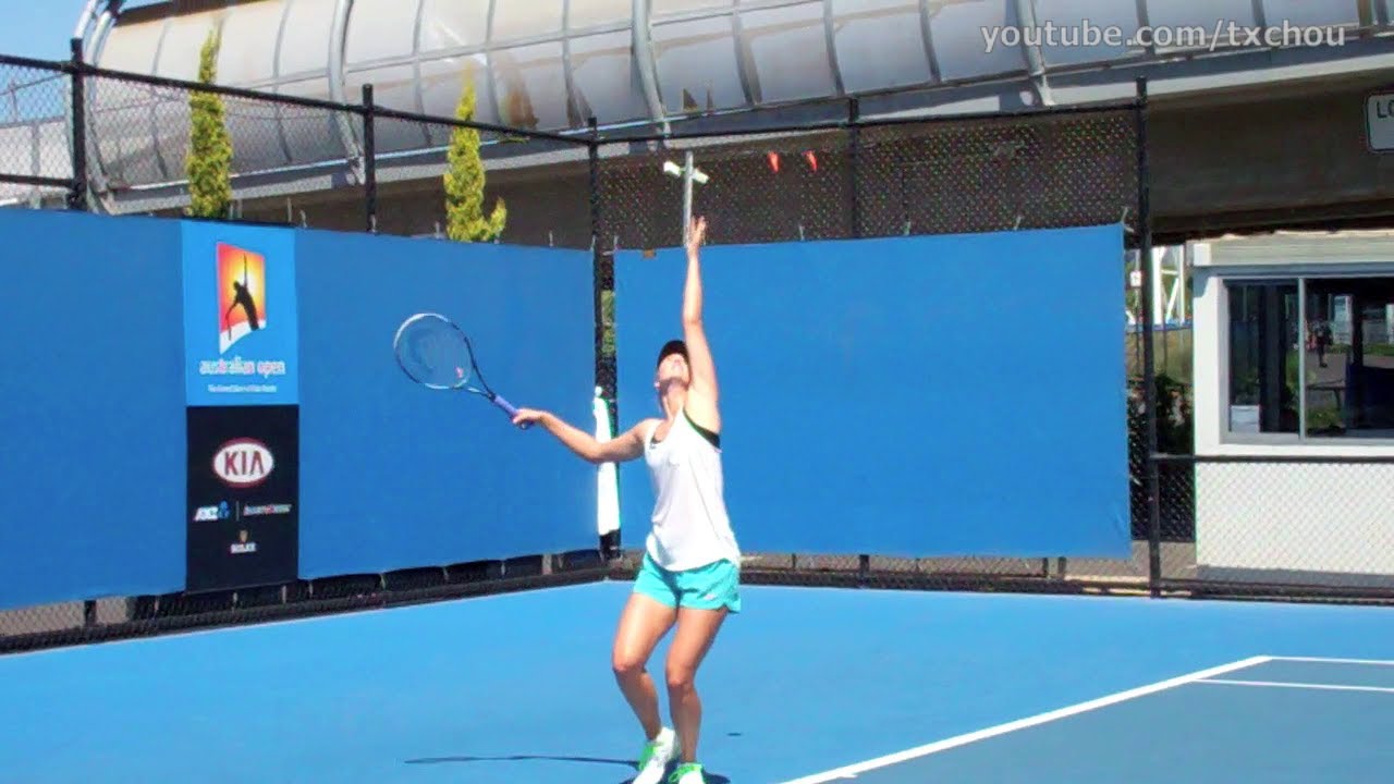 Sharapova serve improve