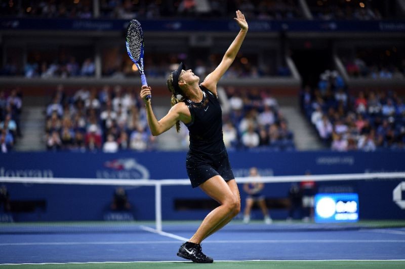 Sharapova serve mechanics
