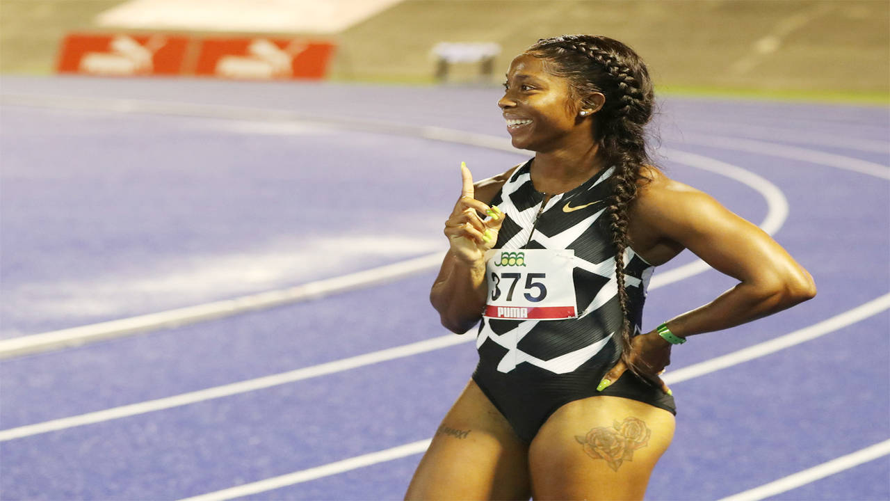 Shelly-Ann Fraser-Pryce training routine