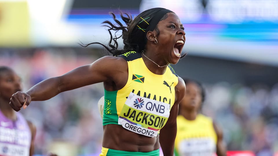 Sherika Jackson 400m time