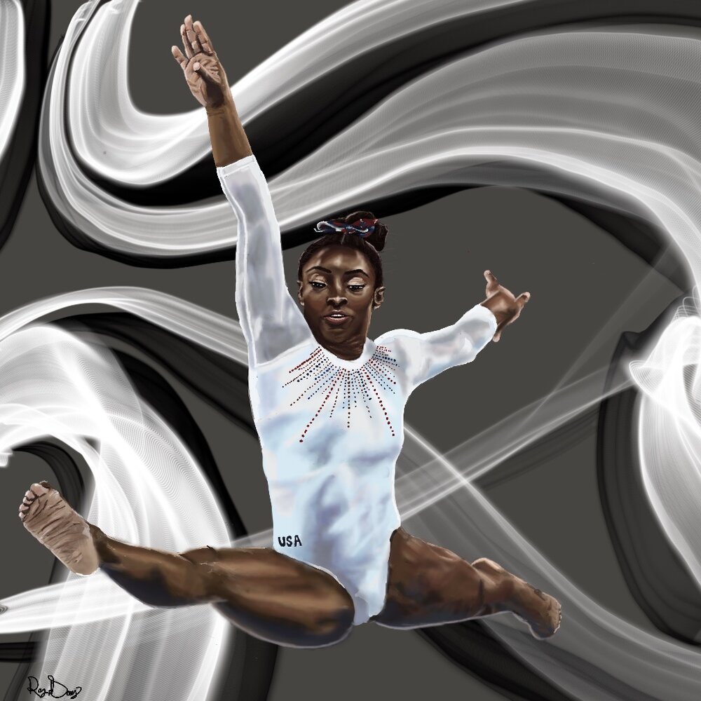simone biles art 0049