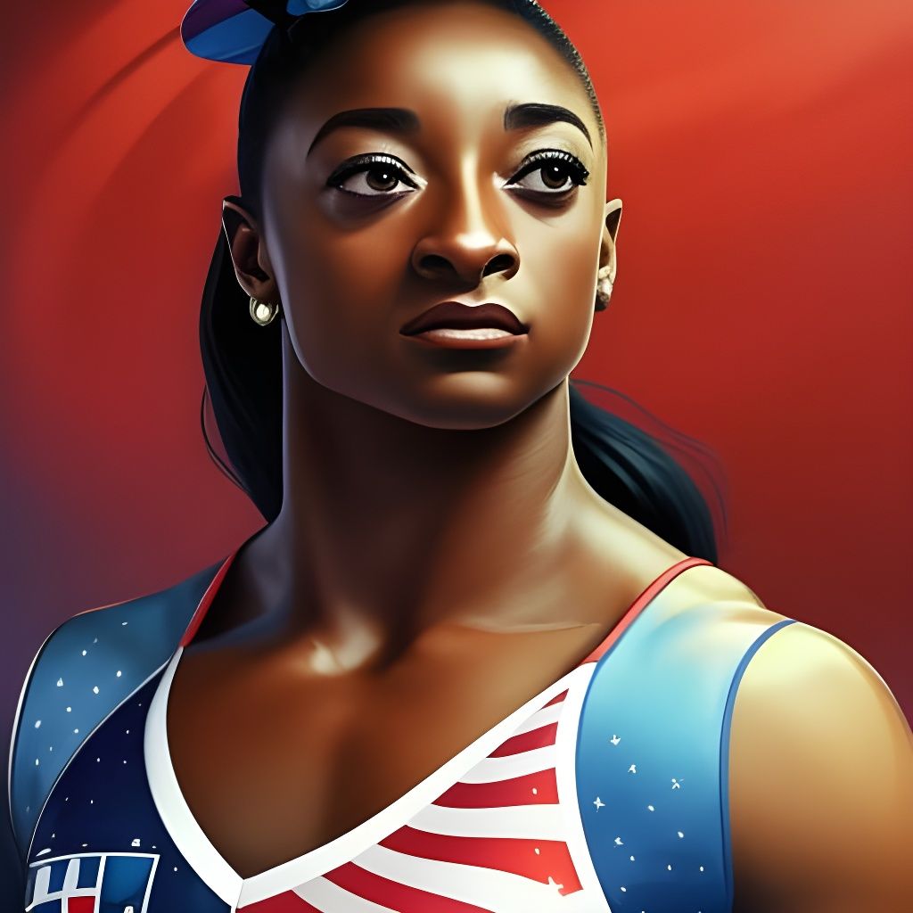 simone biles illustration 0009