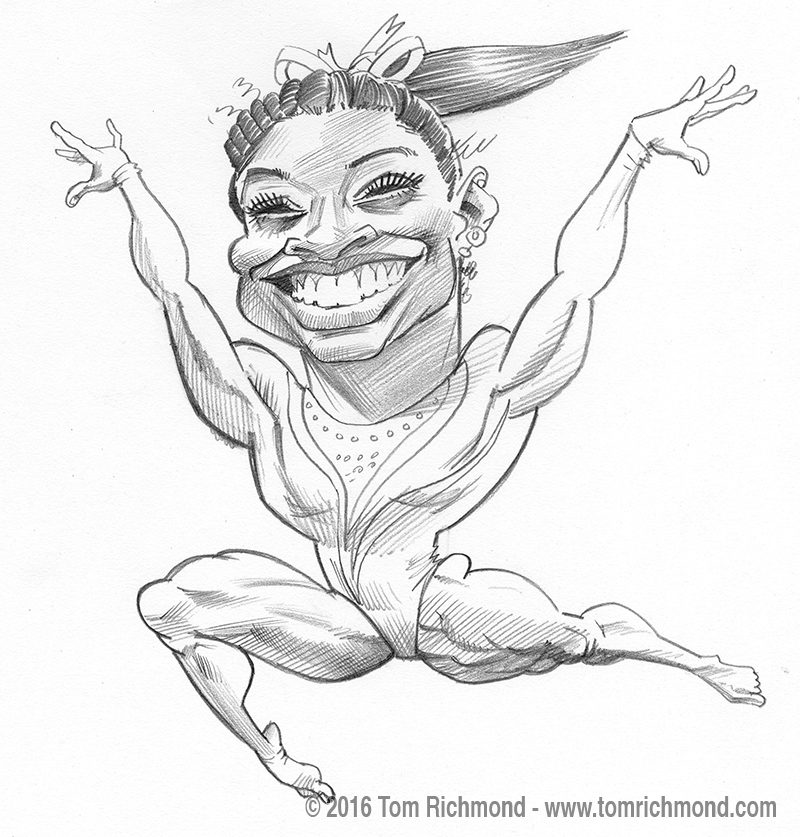 simone biles illustration 0023