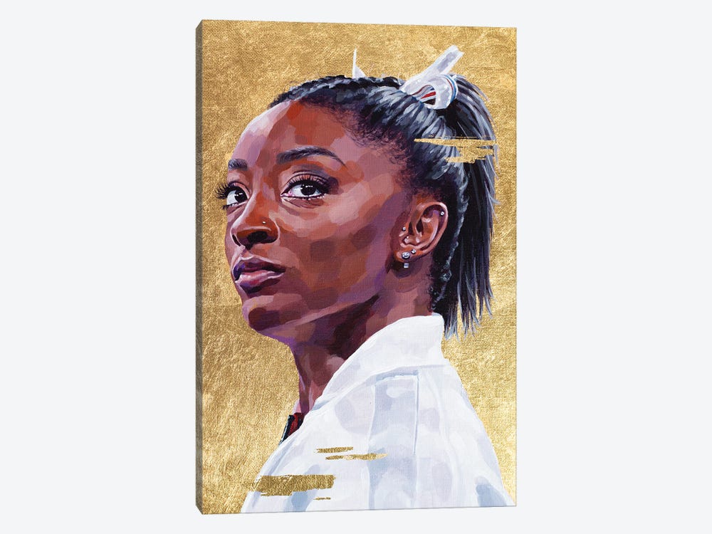 simone biles illustrations