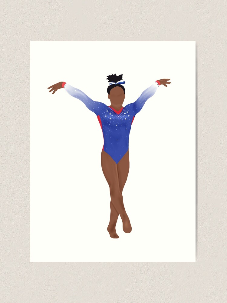 simone biles inspired art