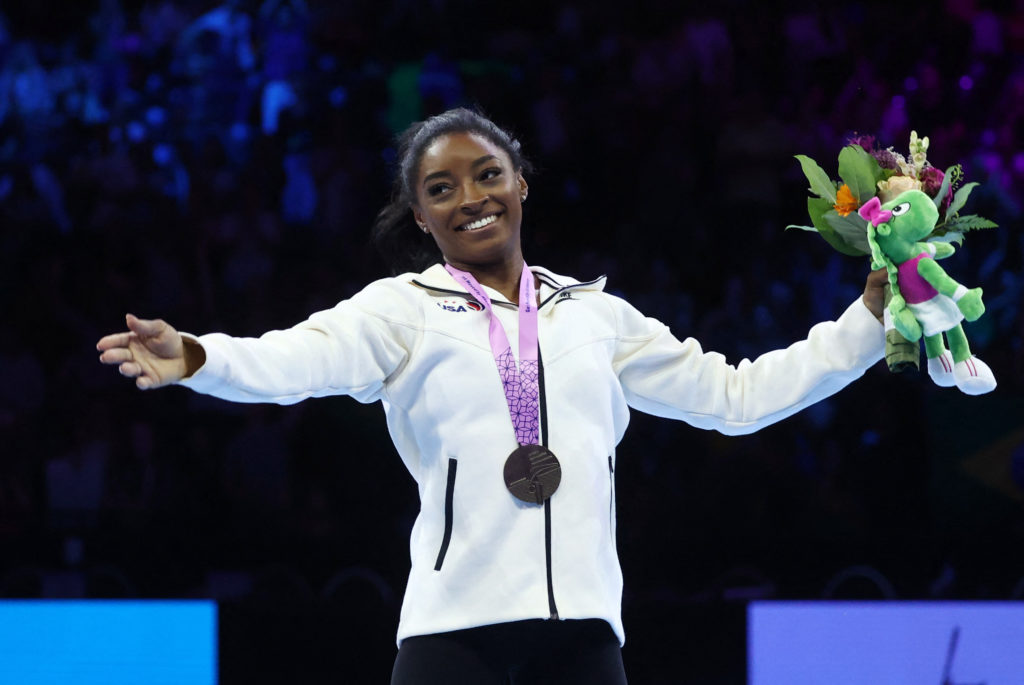 Simone Biles performance 2023