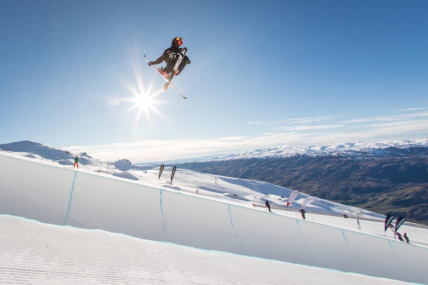 skiing half pipe safety tips