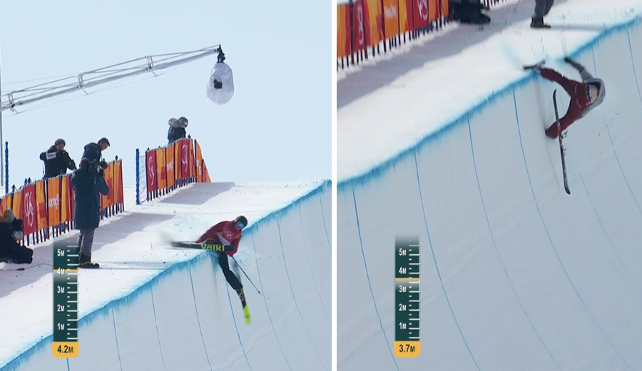 skiing half pipe 0013