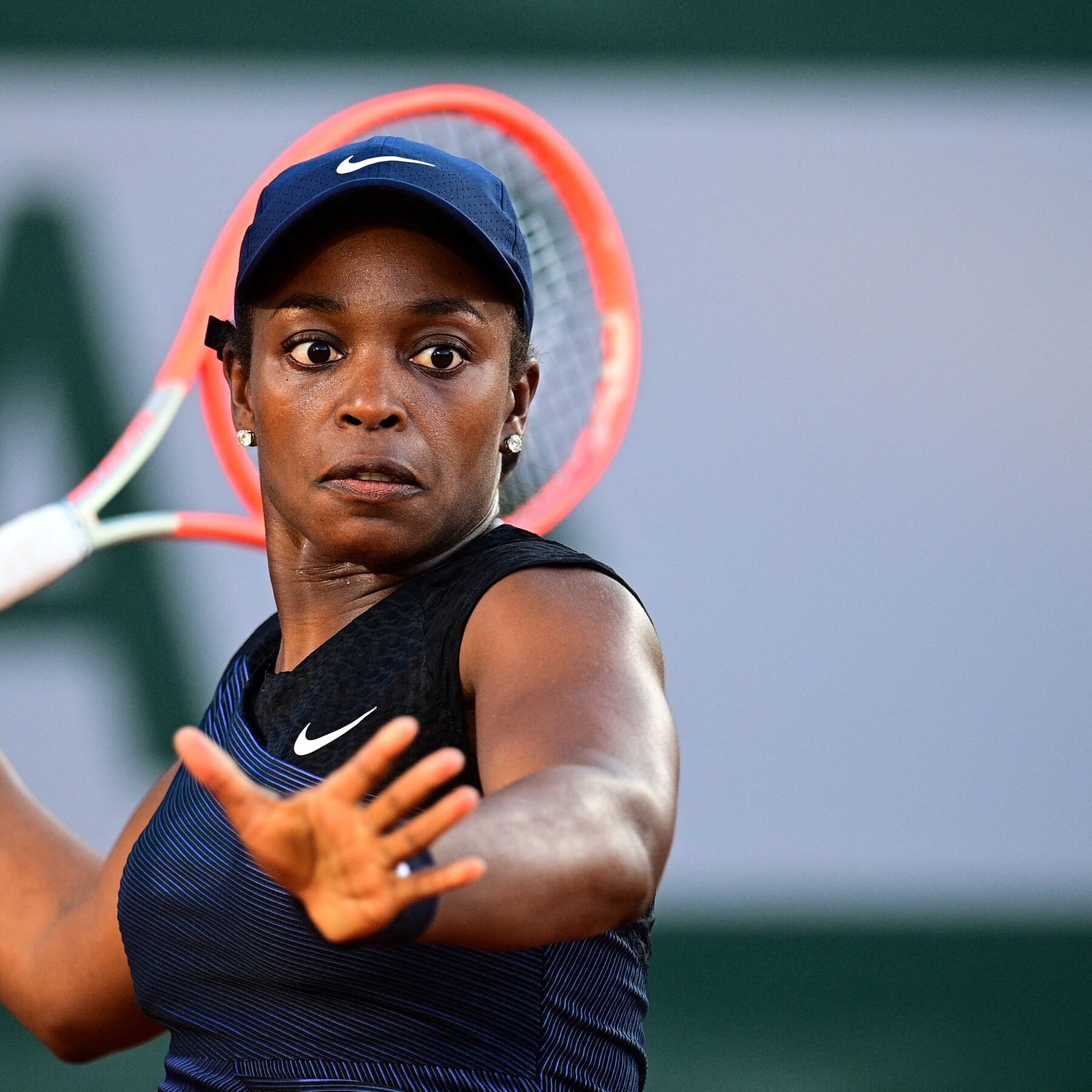 Sloane Stephens behind the scenes