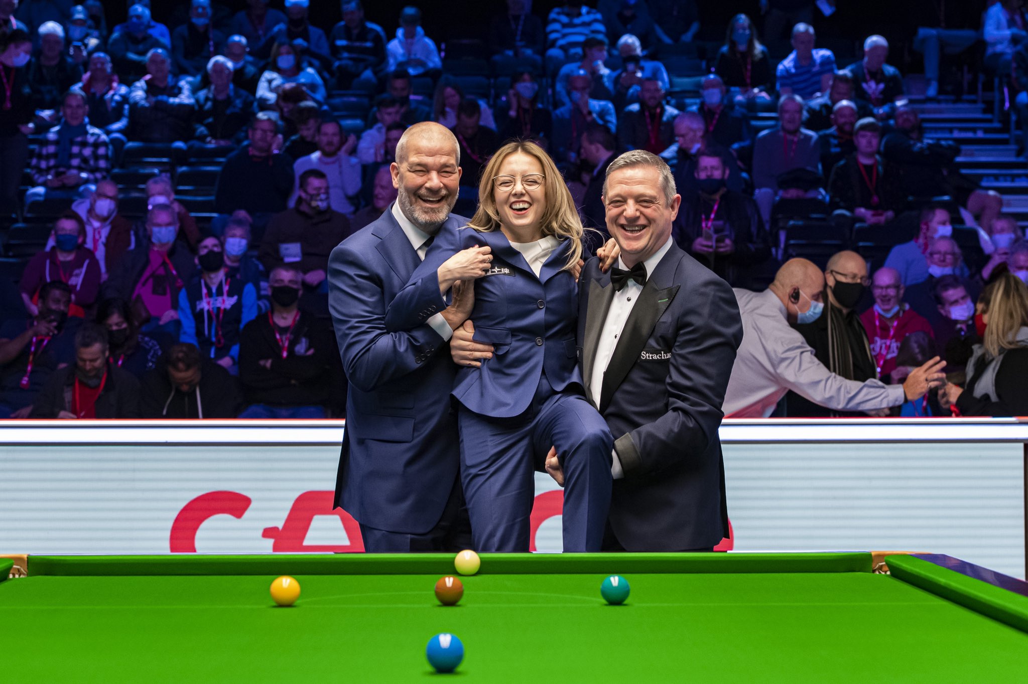 snooker officiating roles