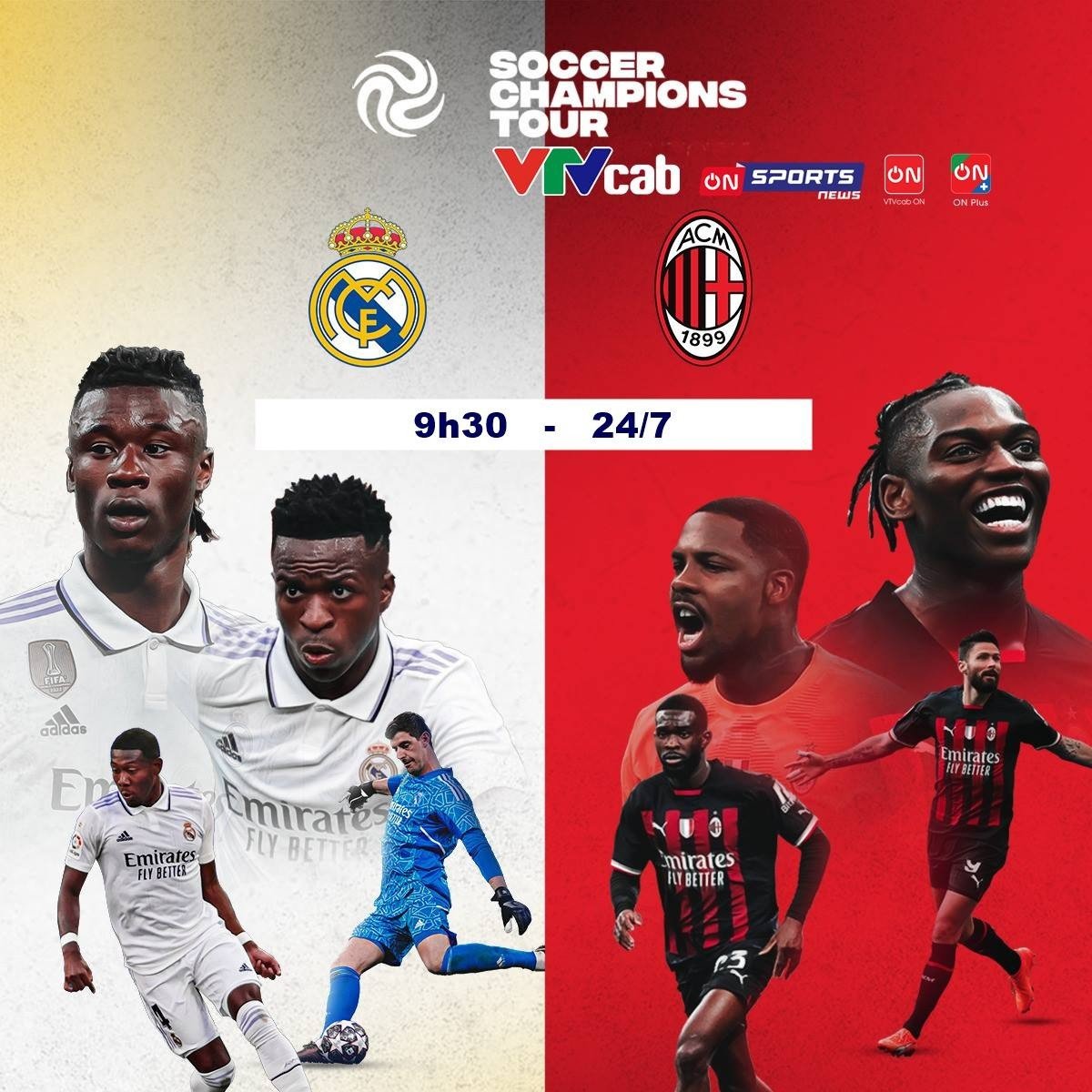 soccer champions tour behind the scenes.