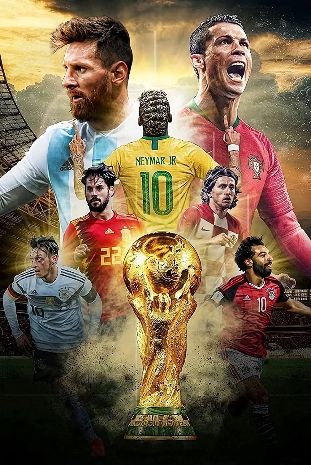 soccer player posters