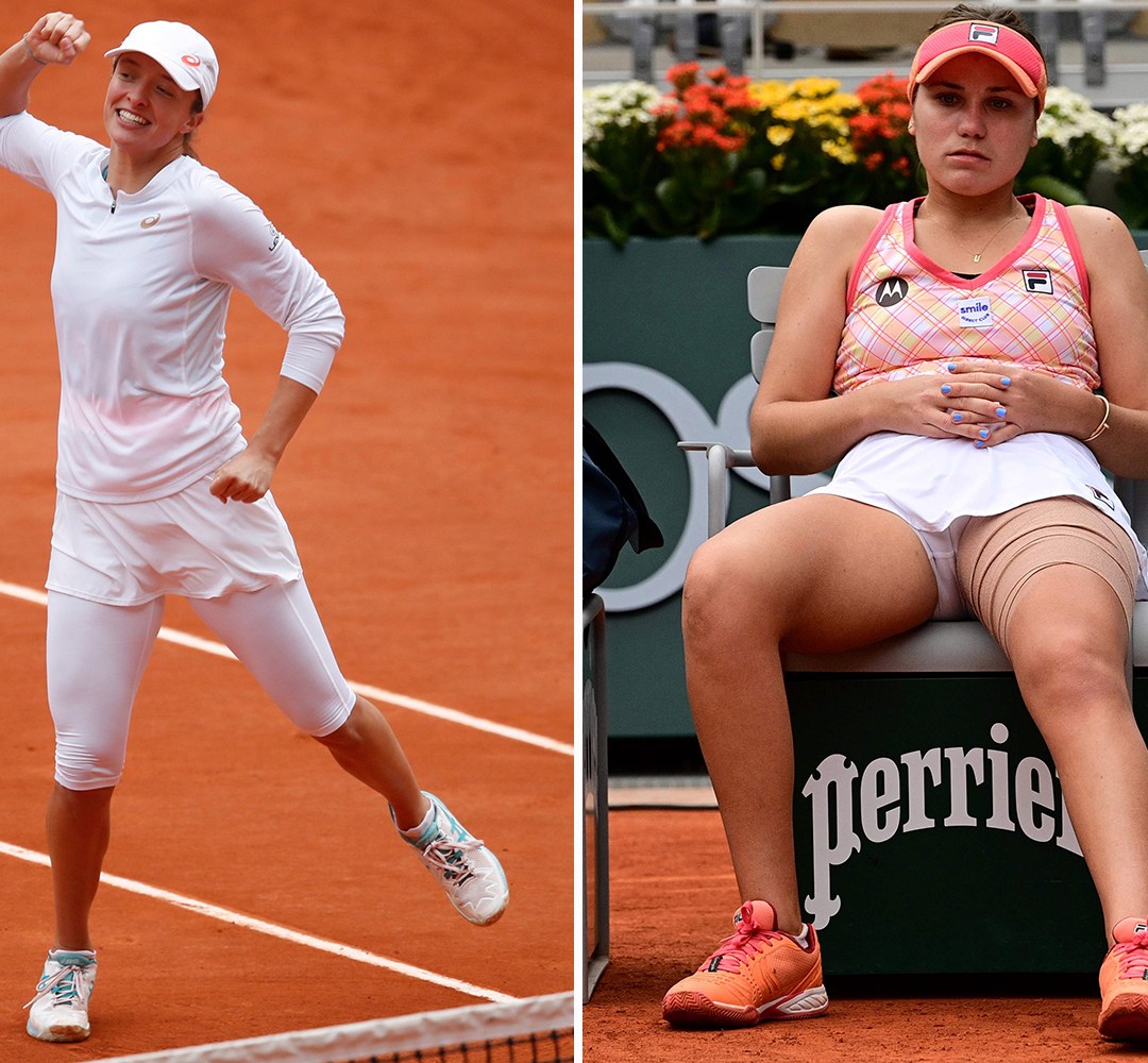 Sofia Kenin wardrobe choices