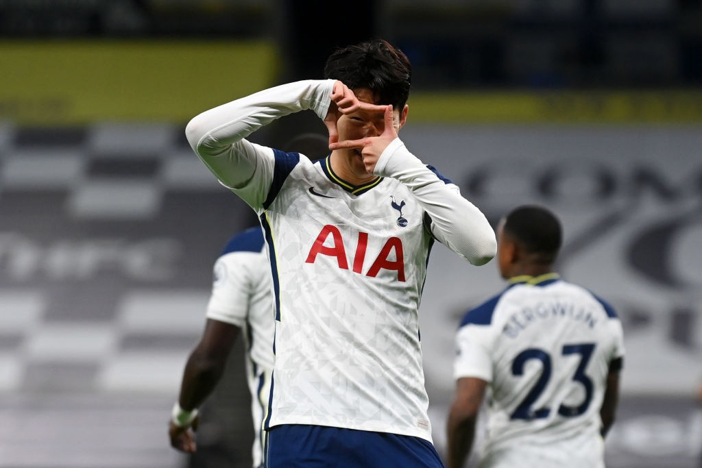 Son Heung-min action shots