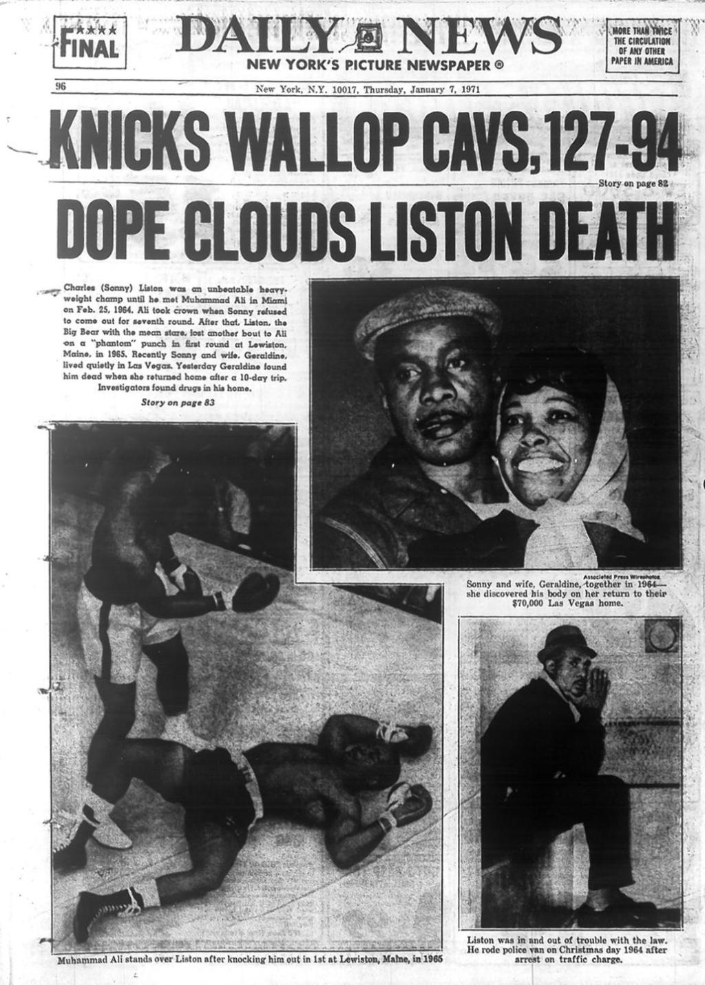 Sonny Liston iconic images