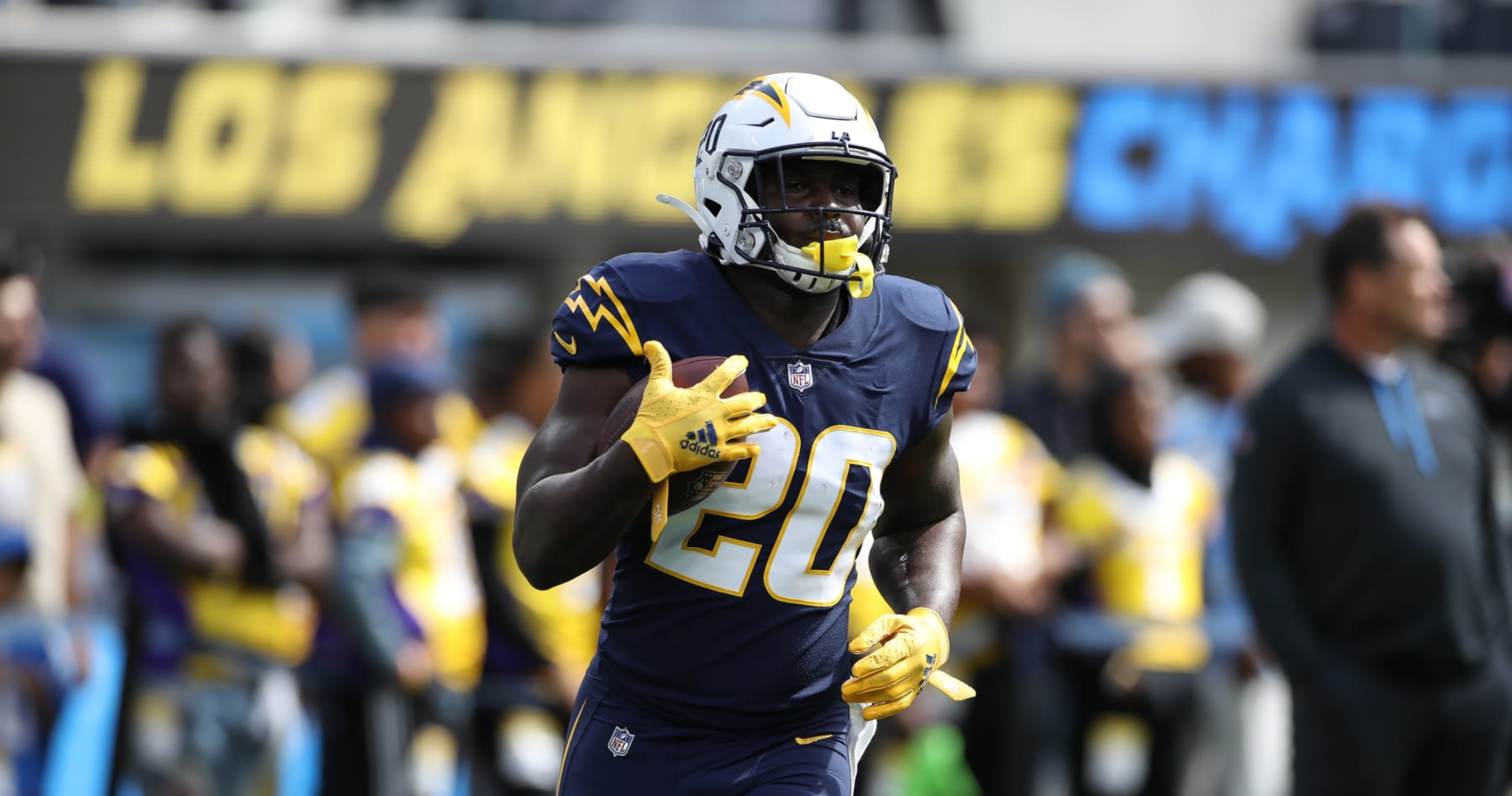 Sony Michel Chargers games schedule