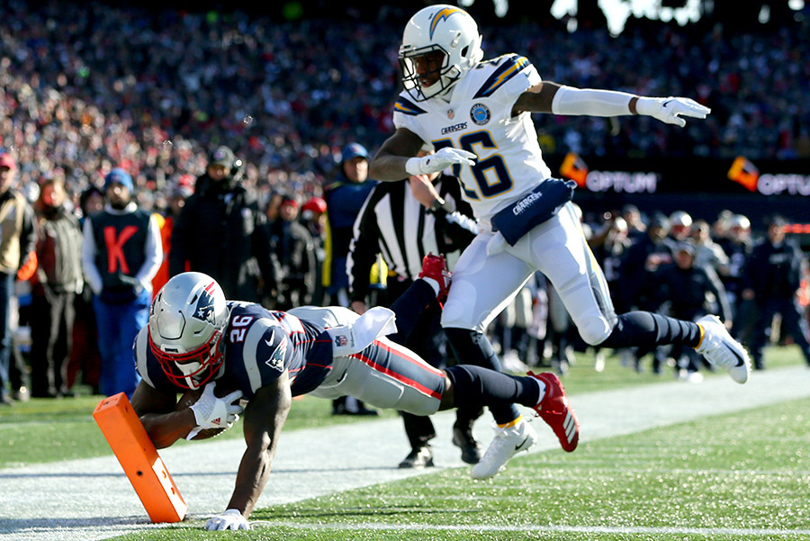 sony michel chargers 0028