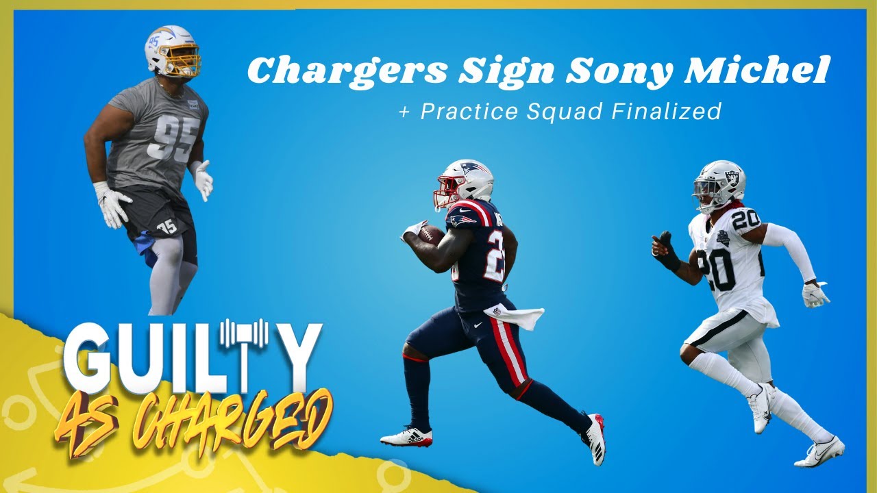 sony michel chargers 0033