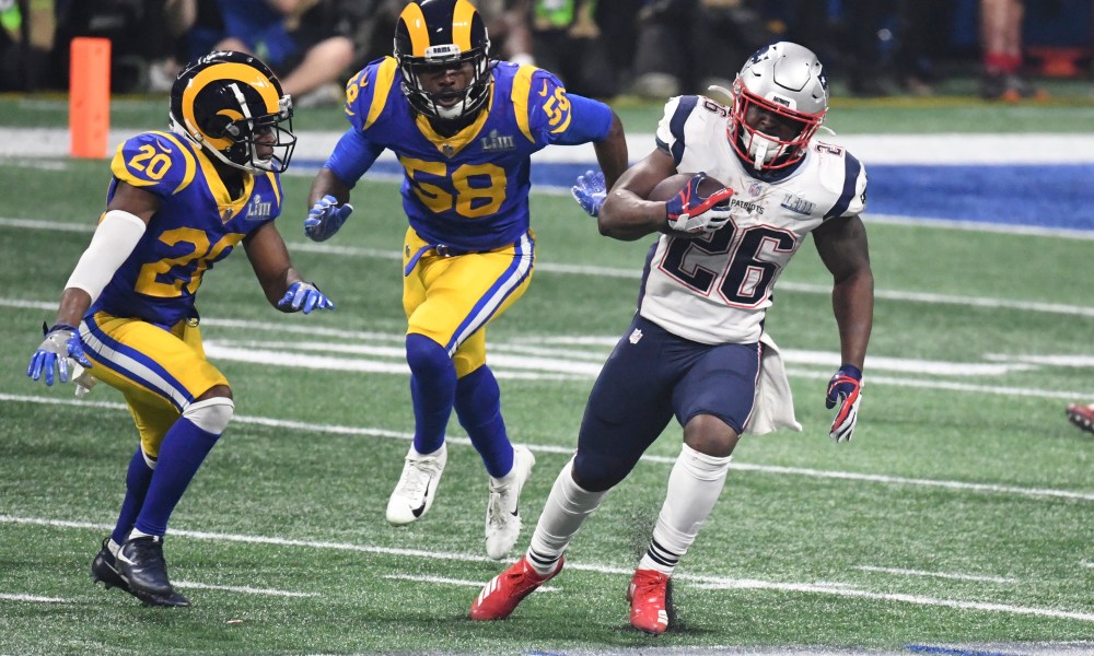 Sony Michel Super Bowl performance