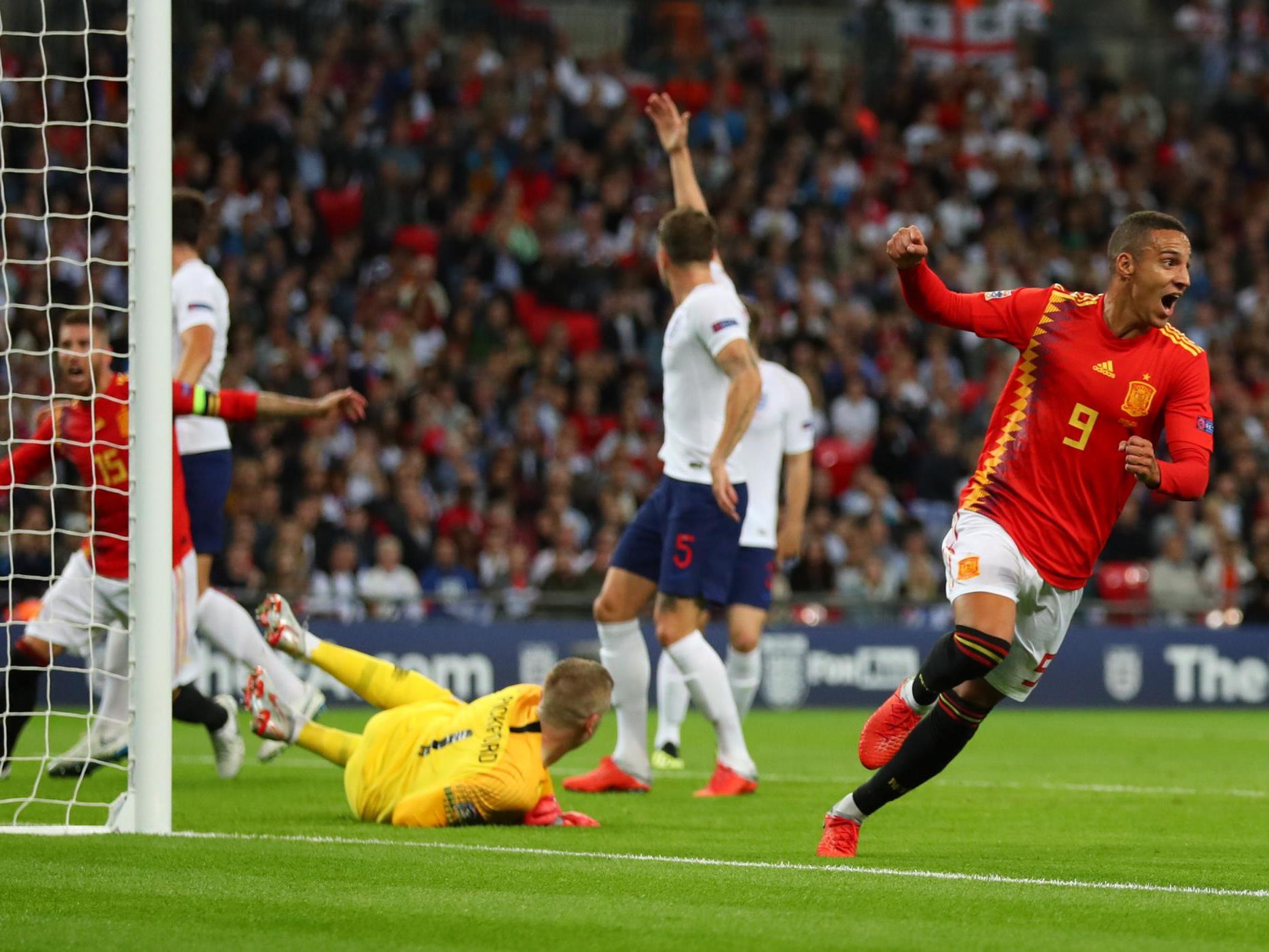 Spain England player stats