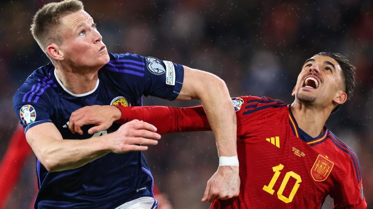 Spain vs Scotland goals.