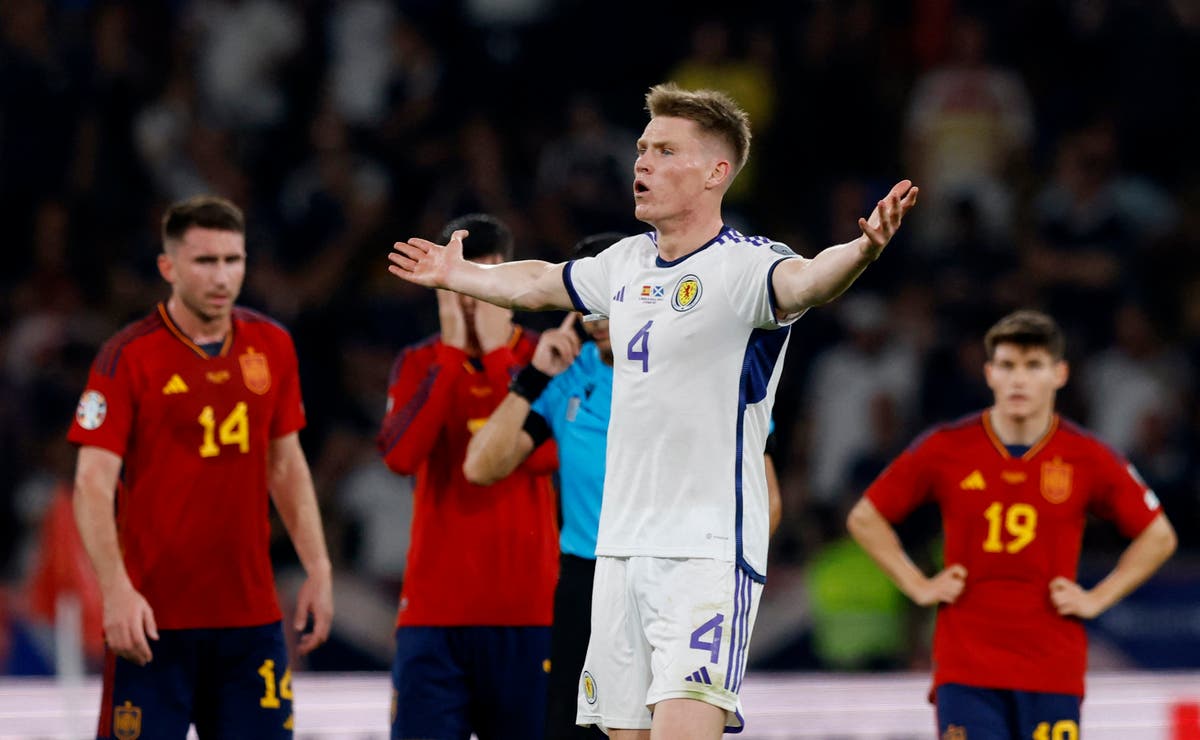 Spain vs Scotland match report