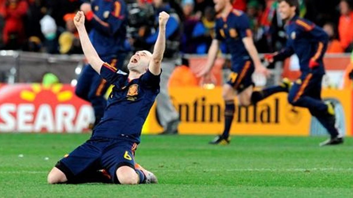 Spain World Cup victory
