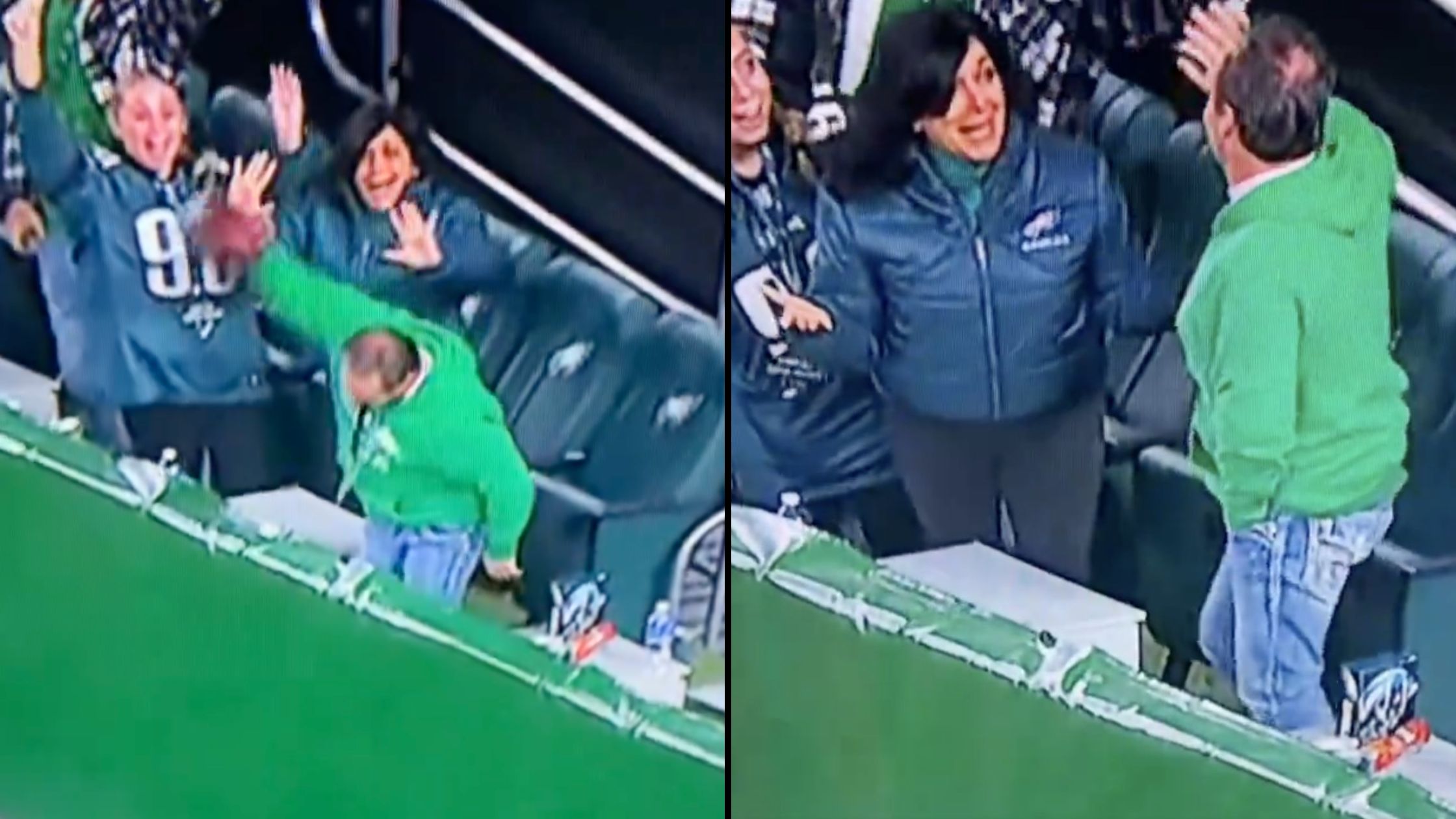 spiking the football after touchdown 0037