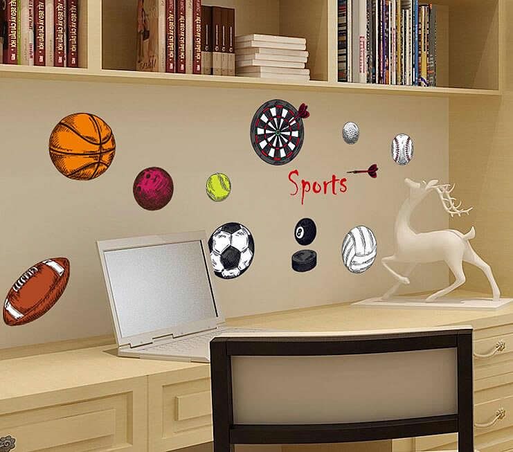 sports wall stickers 0035
