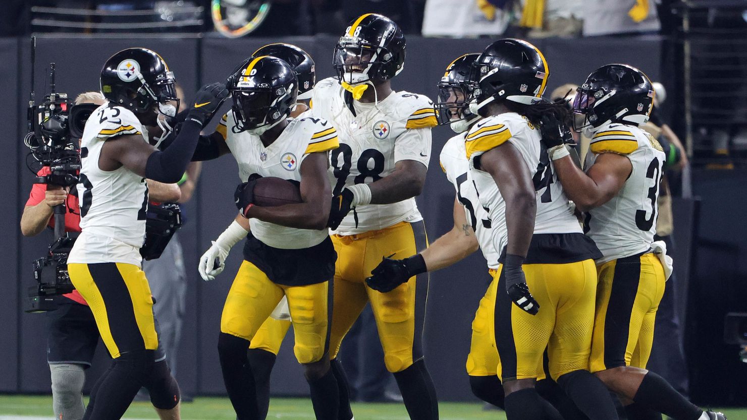 Steelers player portraits