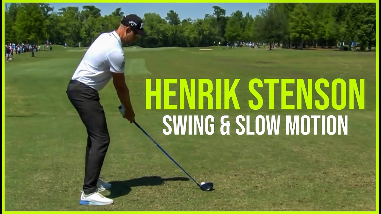 stenson golf technique
