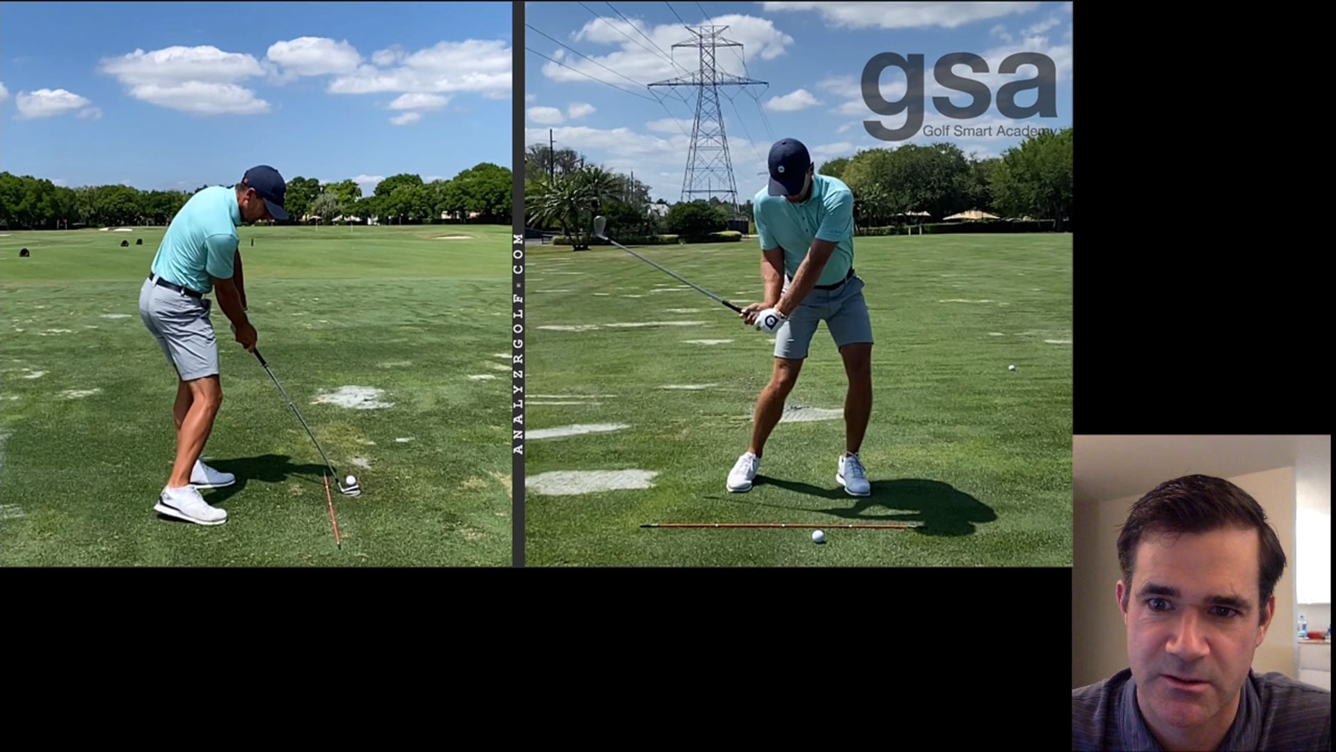 Steve Stricker downswing
