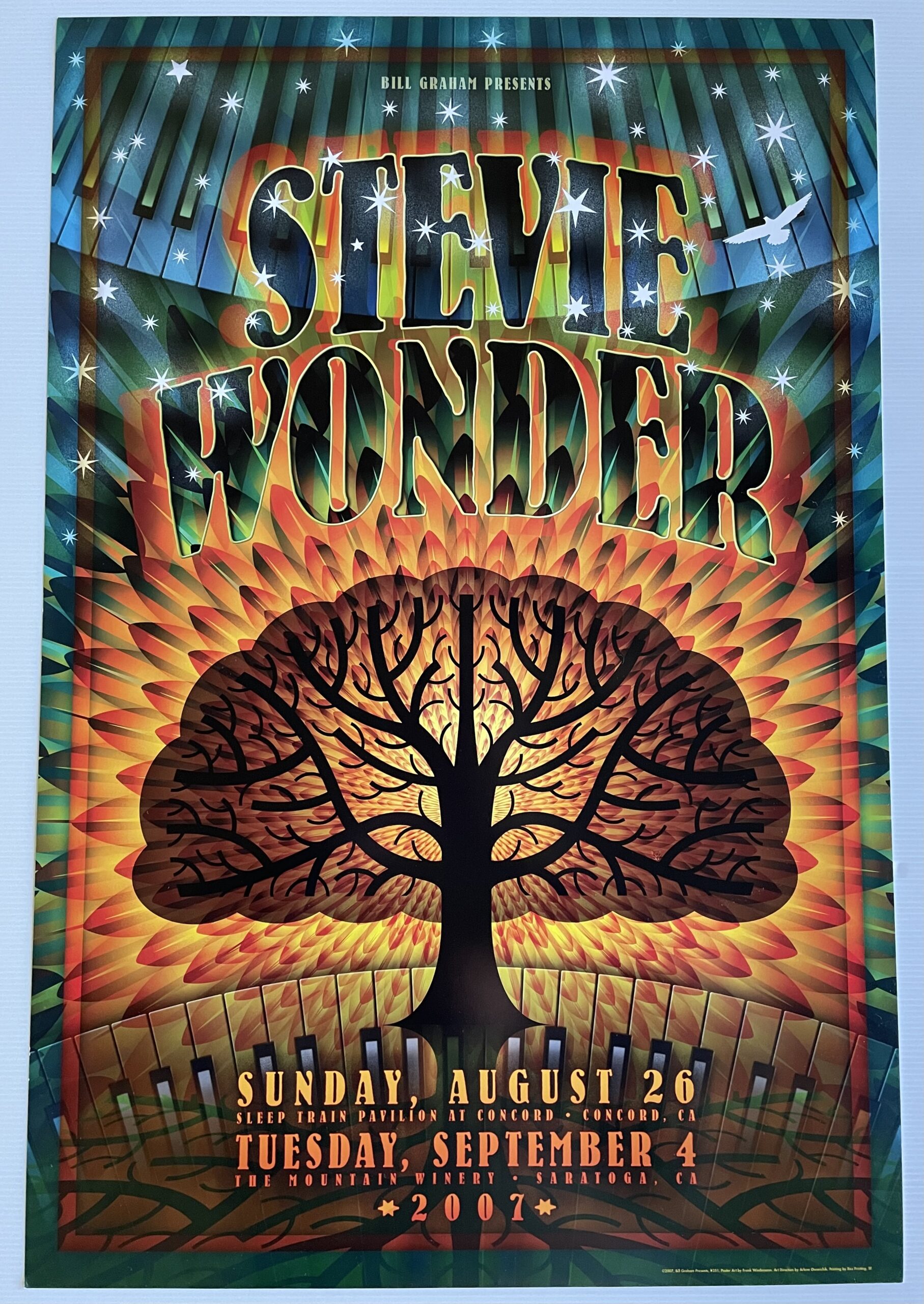 stevie wonder concert poster 0025