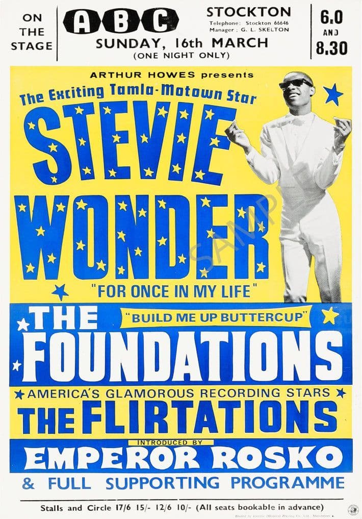 stevie wonder concert poster 0027