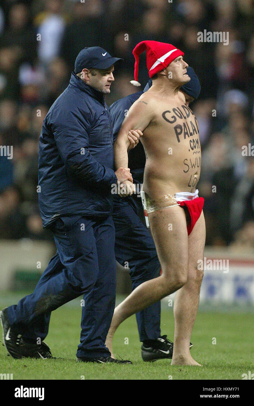 streaker during rugby