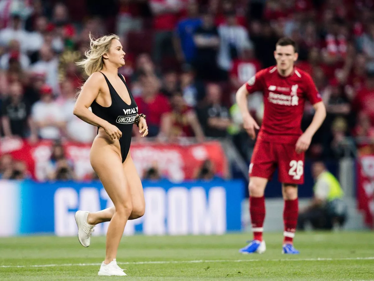 streaking in football.