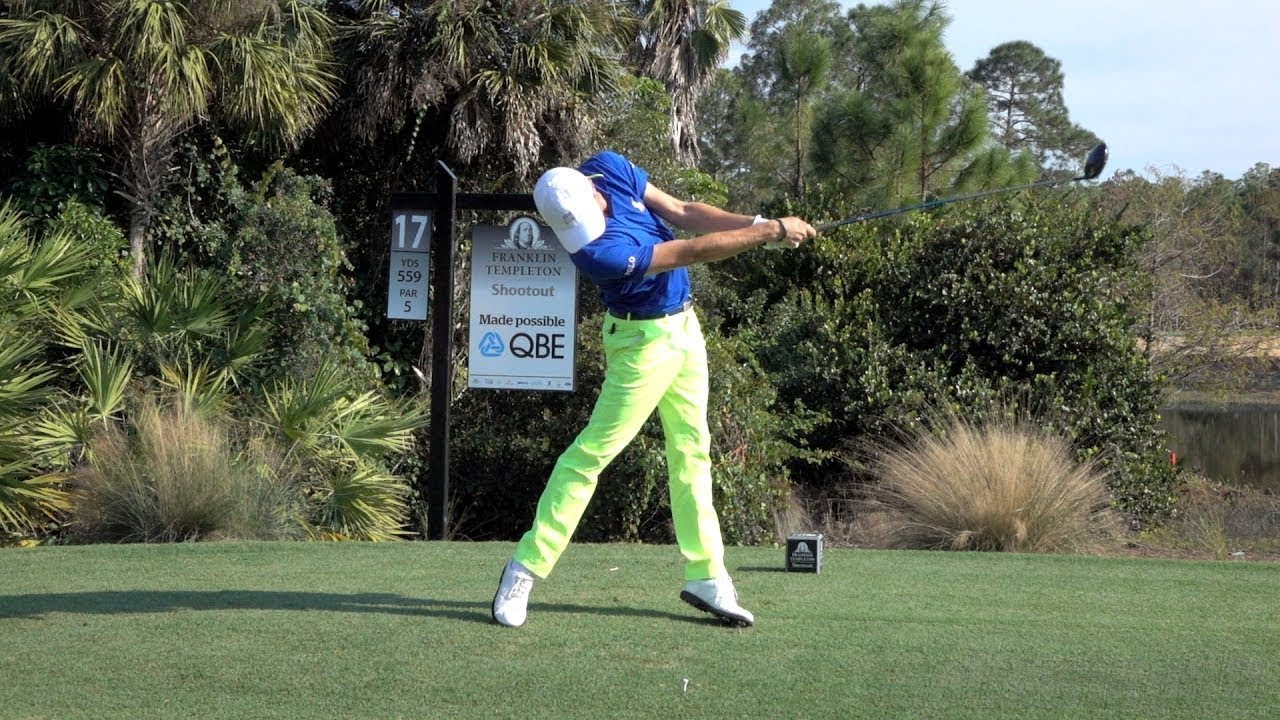 stunning golf swing form