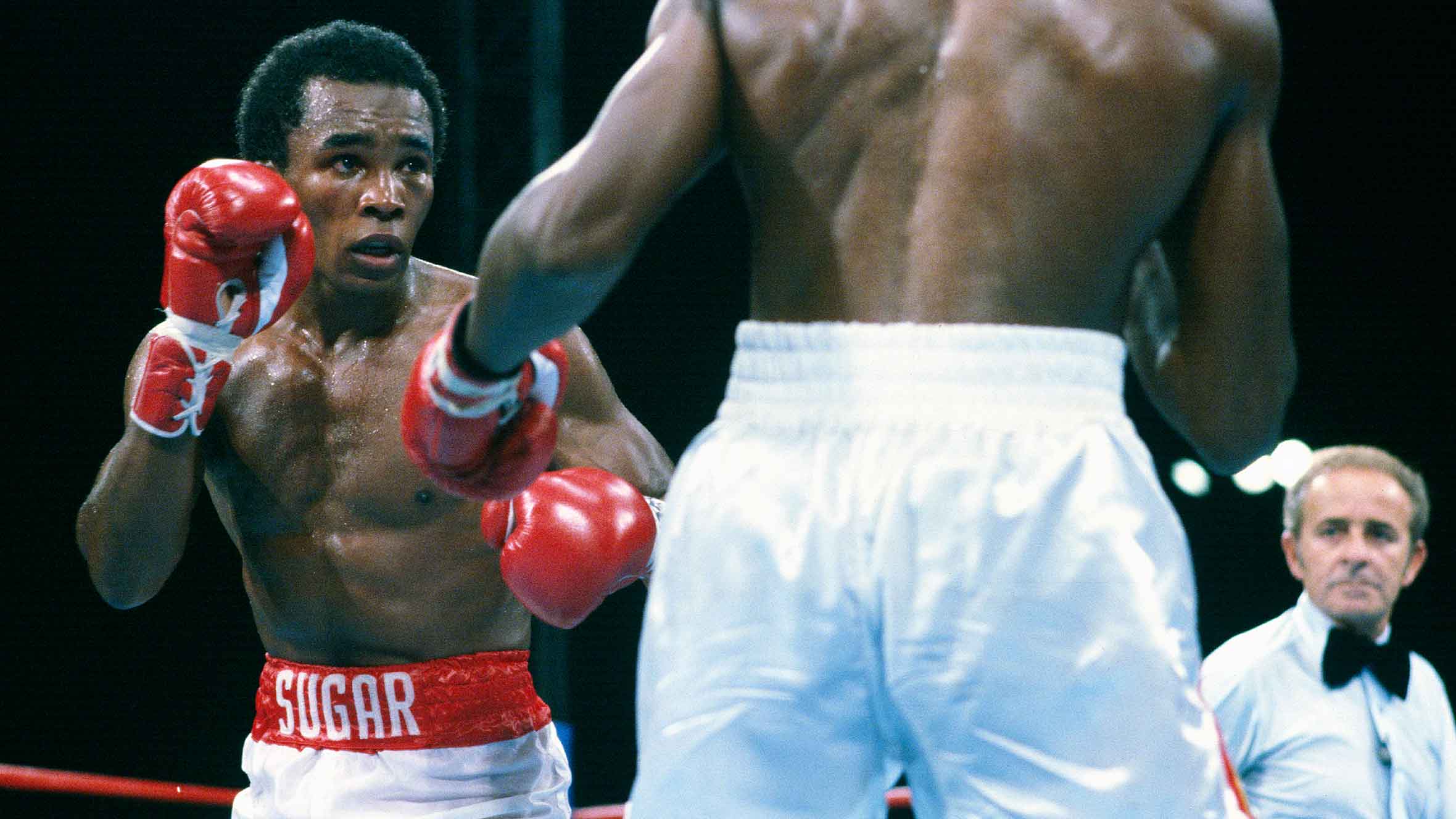 Sugar Ray Leonard fight pictures