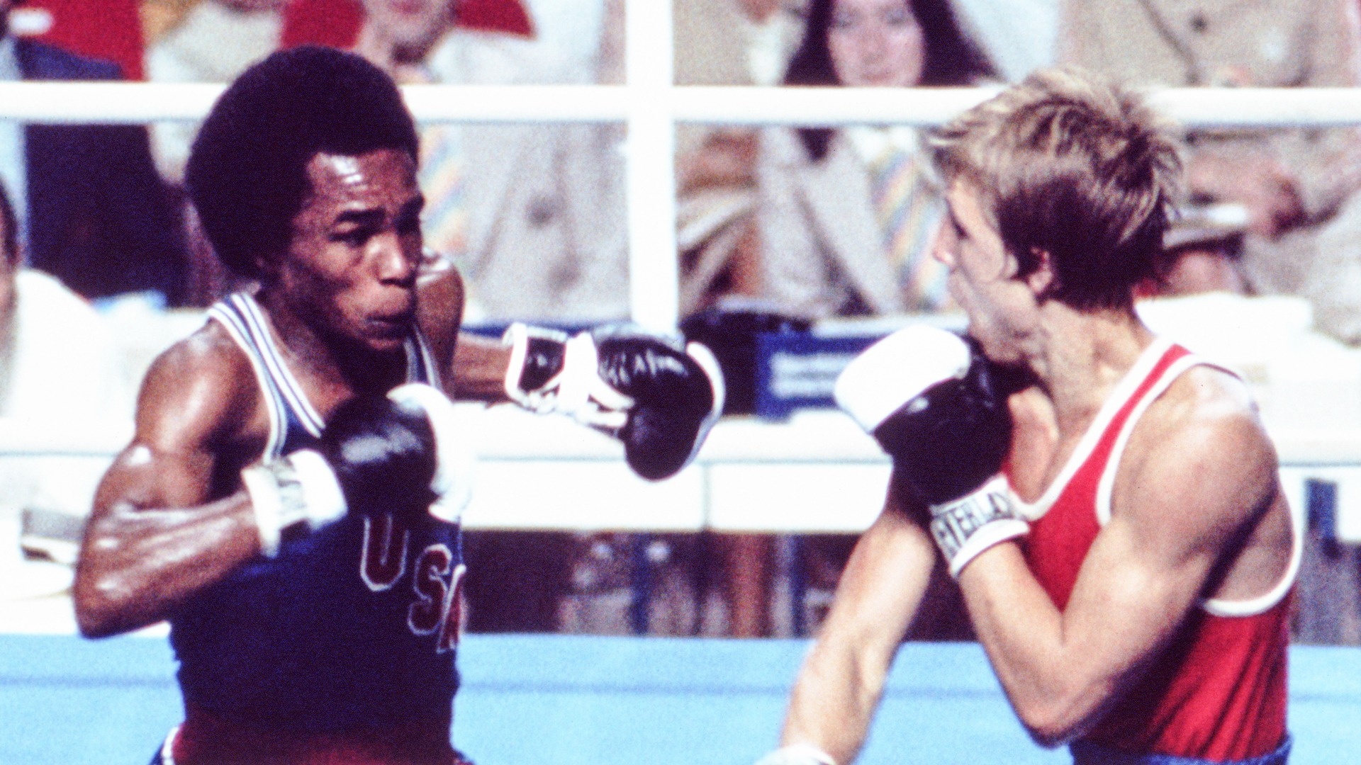 Sugar Ray Leonard training sessions