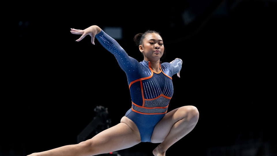 Suni Lee training images