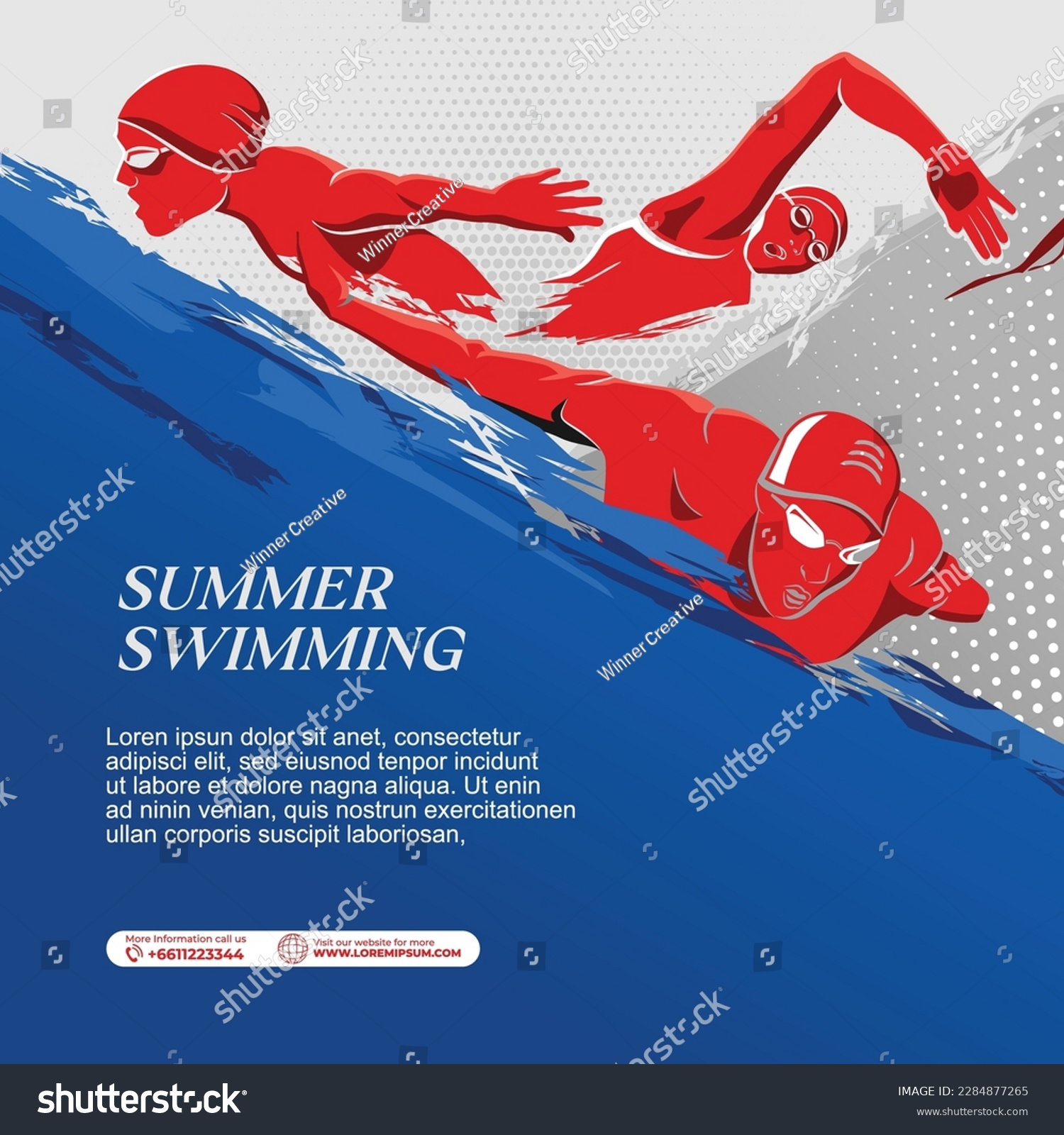 swim team poster ideas