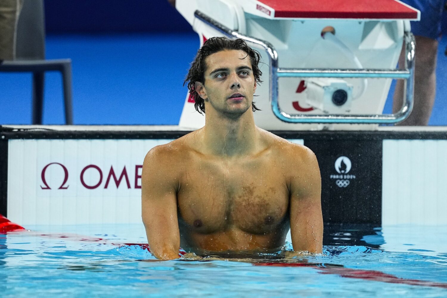 swimming event highlights.