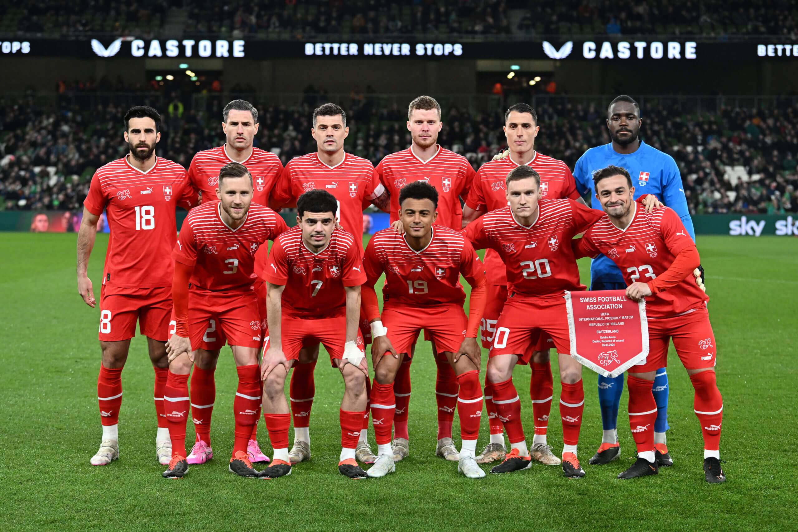 Switzerland football roster