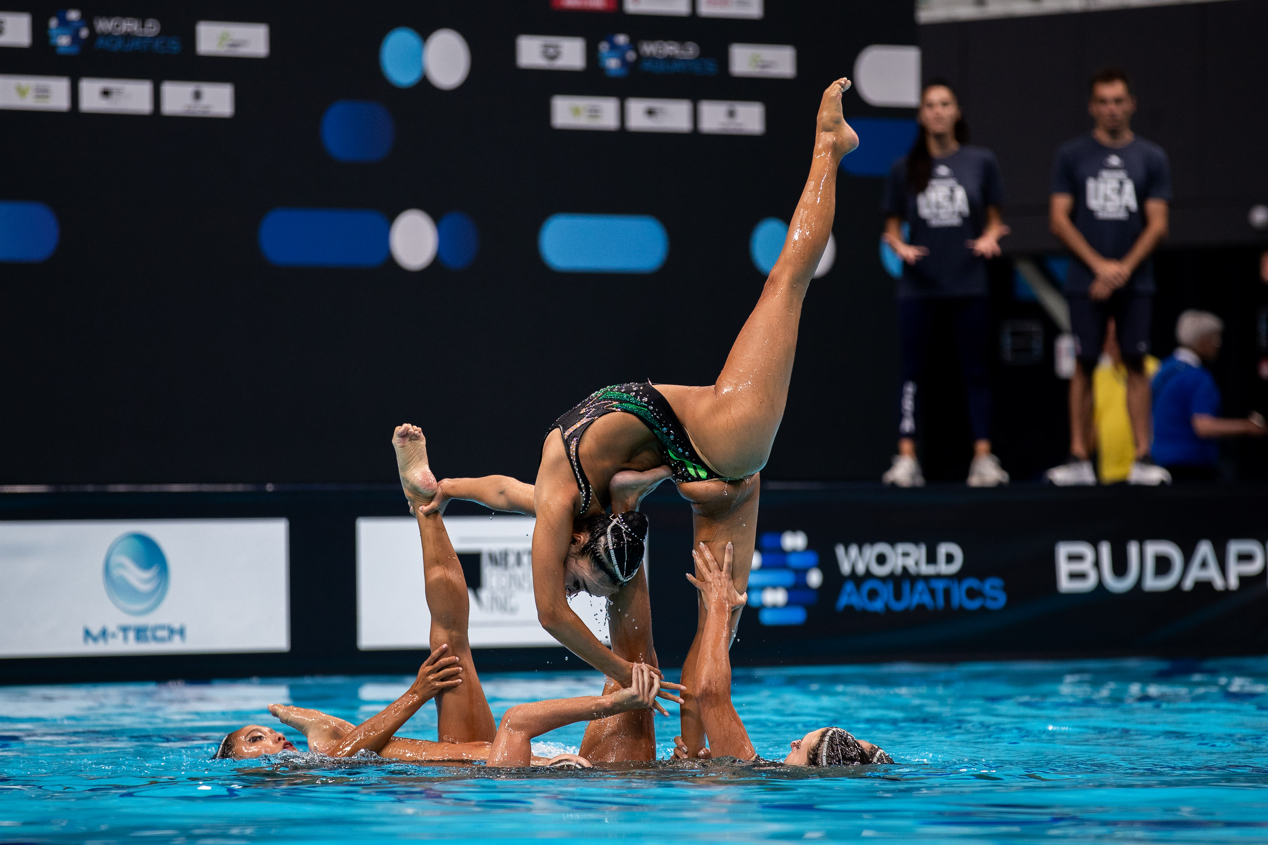 synchronized swimming techniques