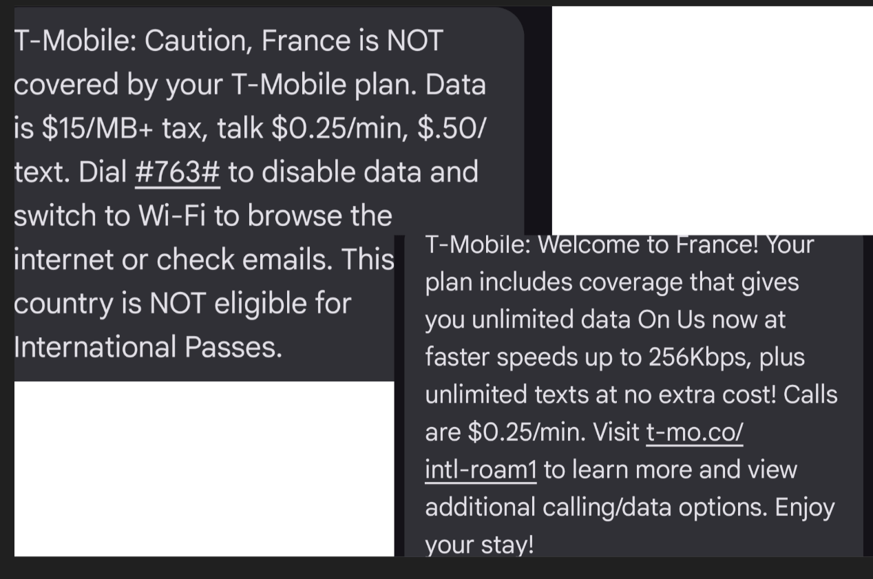 t-mobile in france