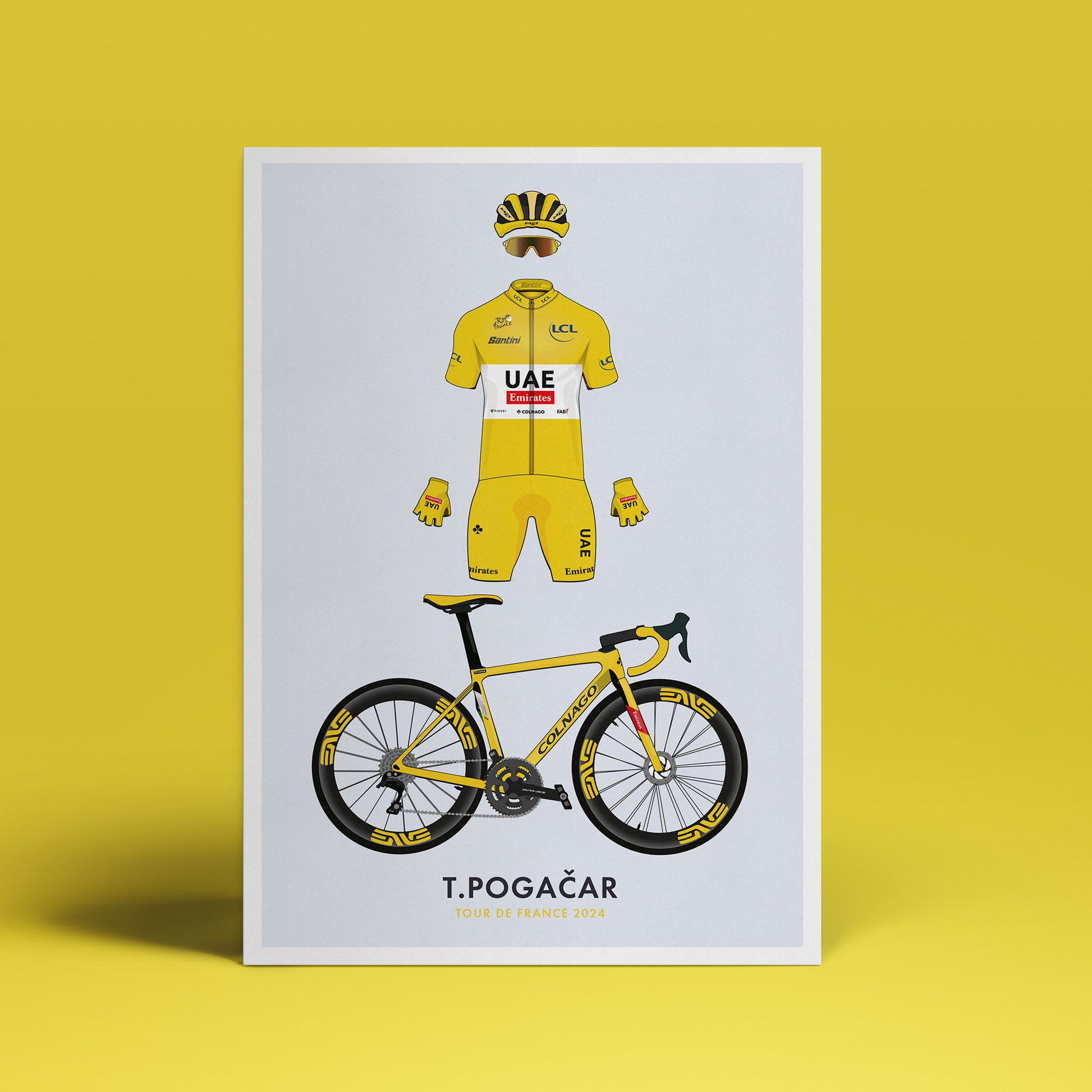 Tadej Pogačar collectibles